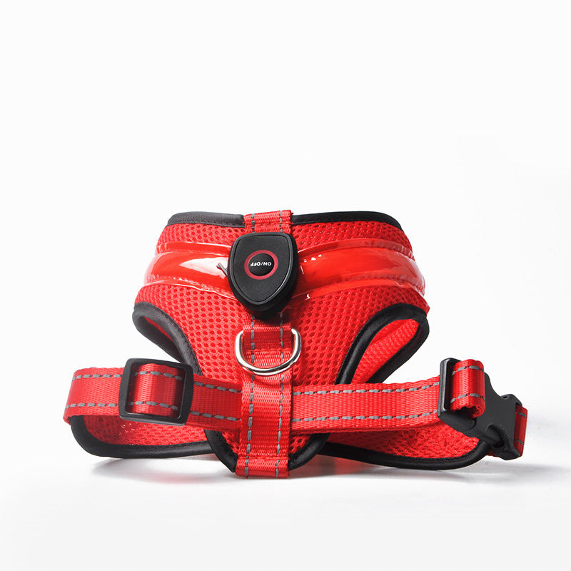 LED Light Dog Harness