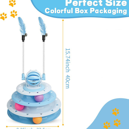 Interactive Cat Puzzle Toy Set