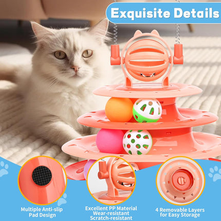 Interactive Cat Puzzle Toy Set