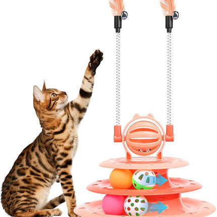 Interactive Cat Puzzle Toy Set