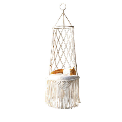 Macrame Cat Hammock