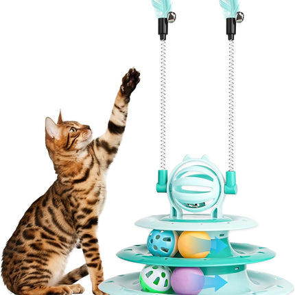 Interactive Cat Puzzle Toy Set