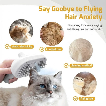 3-in-1 Pet Steam Brush